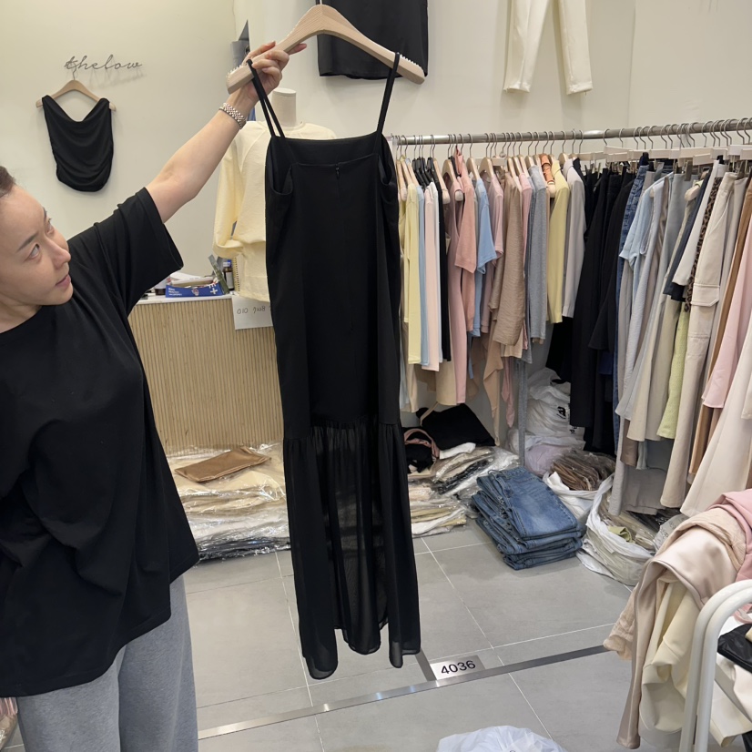 THE LOW韓國直郵女士新款推薦時尚人氣26春夏休閑連衣裙THE LOW連衣裙