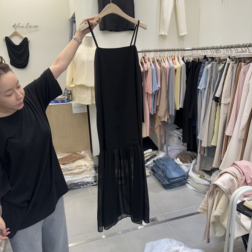 THE LOW韓國直郵女士新款推薦時尚人氣26春夏休閑連衣裙THE LOW連衣裙圖色2