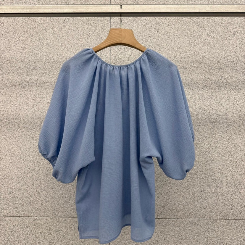 AT THE BAGEL韓國代購女裝新品時尚熱賣26春夏襯衫蕾絲衫AT THE BAGEL襯衫/蕾絲衫