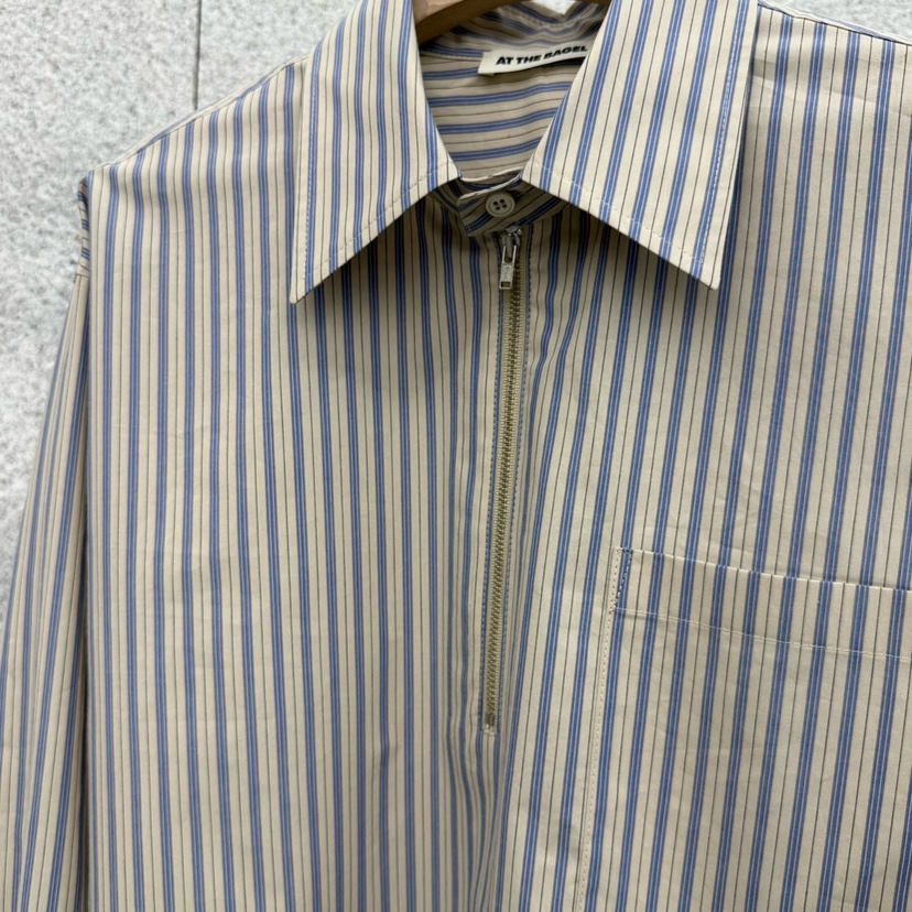 AT THE BAGEL韓國直郵女士新品職業時尚熱賣襯衫蕾絲衫AT THE BAGEL襯衫/蕾絲衫