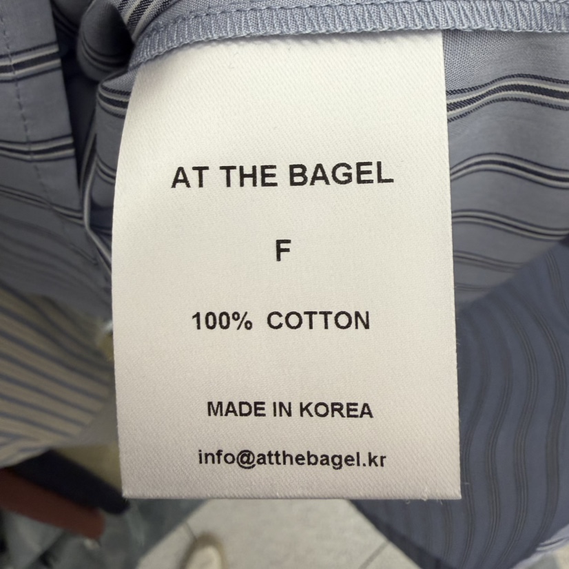 AT THE BAGEL韓國直郵女士新品職業時尚熱賣襯衫蕾絲衫AT THE BAGEL襯衫/蕾絲衫