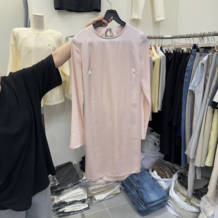 THE LOW韓國代購女裝新品人氣職業熱賣休閑26春夏連衣裙特價THE LOW連衣裙圖色1