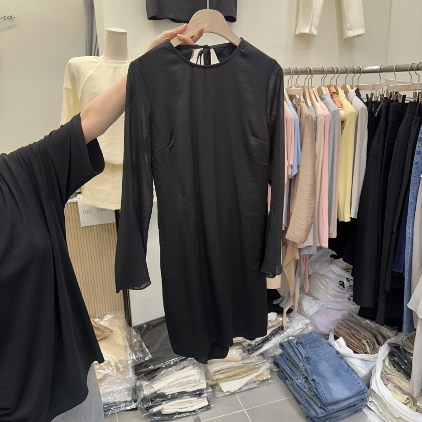 THE LOW韓國代購女裝新品人氣職業熱賣休閑26春夏連衣裙特價THE LOW連衣裙圖色2