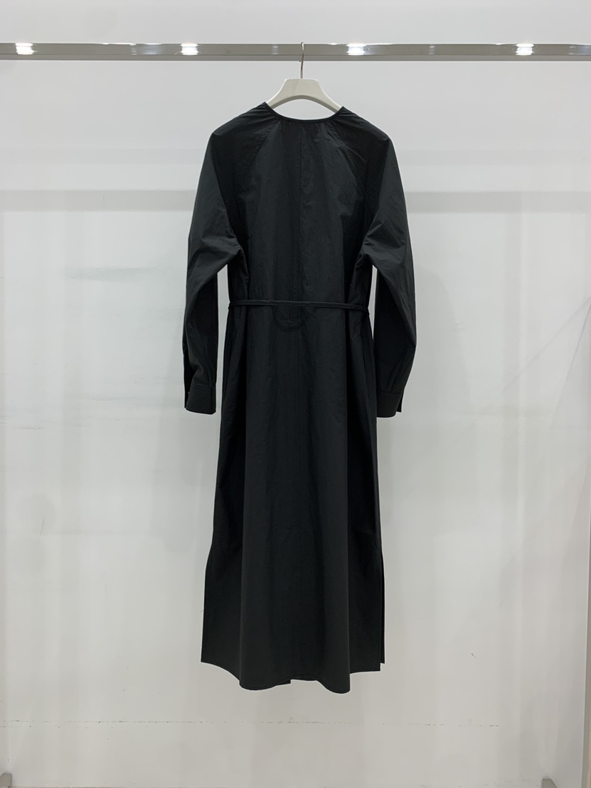 ARVE韓國直郵實拍女裝新品人氣26春夏熱賣休閑連衣裙含腰繩ARVE連衣裙