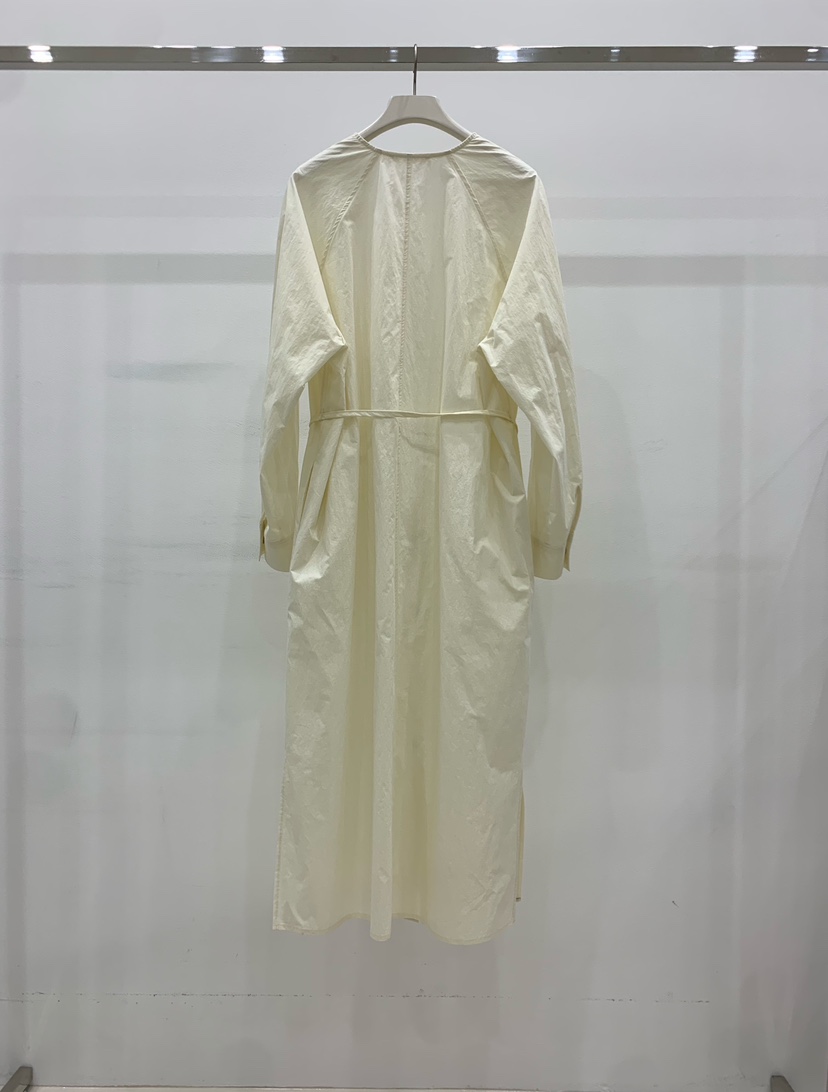 ARVE韓國直郵實拍女裝新品人氣26春夏熱賣休閑連衣裙含腰繩ARVE連衣裙