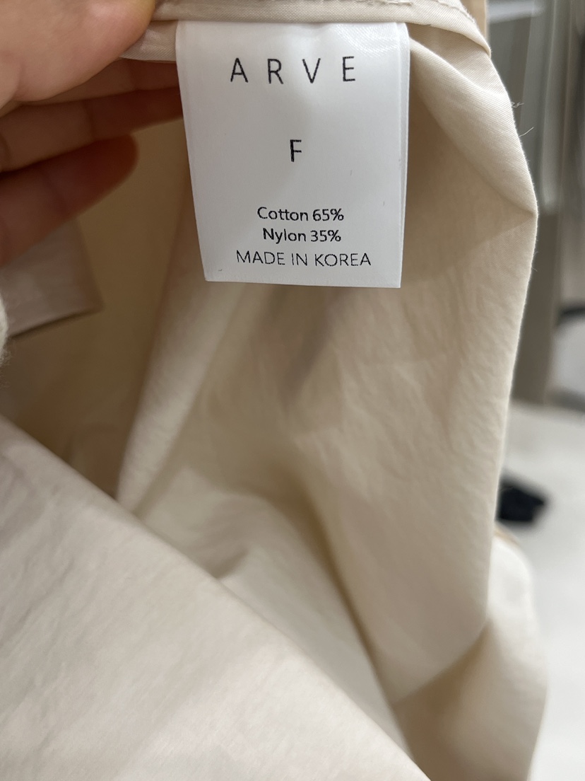 ARVE韓國直郵實拍女裝新品人氣26春夏熱賣休閑連衣裙含腰繩ARVE連衣裙