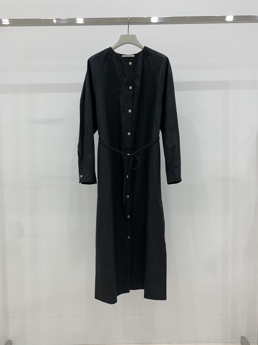 ARVE韓國直郵實拍女裝新品人氣26春夏熱賣休閑連衣裙含腰繩ARVE連衣裙圖色3