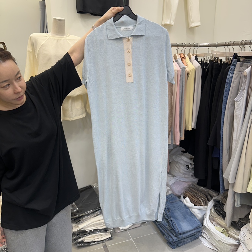 THE LOW韓國直郵實拍女裝新款熱賣推薦休閑職業時尚連衣裙THE LOW連衣裙圖色1