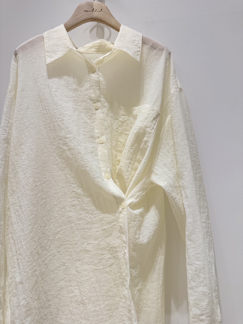 MELTED-P韓國直郵女士新品熱賣職業推薦26春夏襯衫蕾絲衫MELTED-P襯衫/蕾絲衫