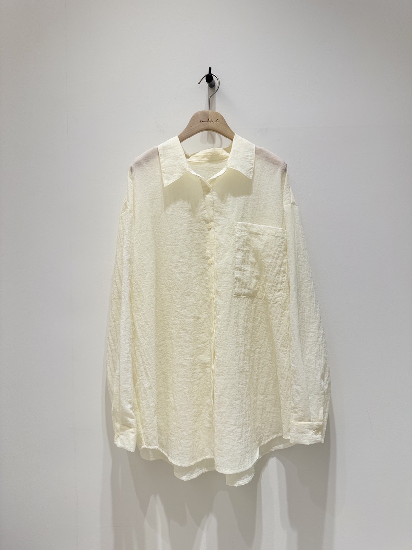 MELTED-P韓國直郵女士新品熱賣職業推薦26春夏襯衫蕾絲衫MELTED-P襯衫/蕾絲衫