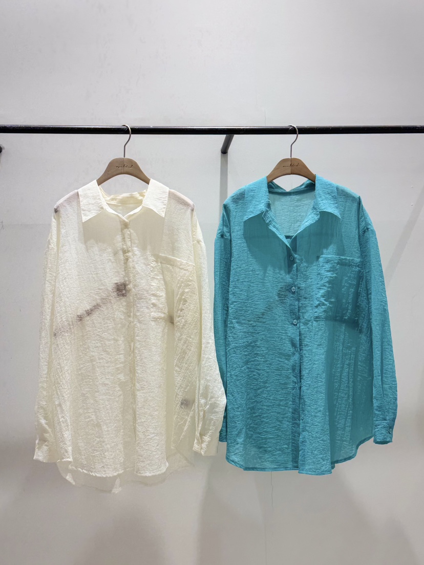 MELTED-P韓國直郵女士新品熱賣職業推薦26春夏襯衫蕾絲衫MELTED-P襯衫/蕾絲衫