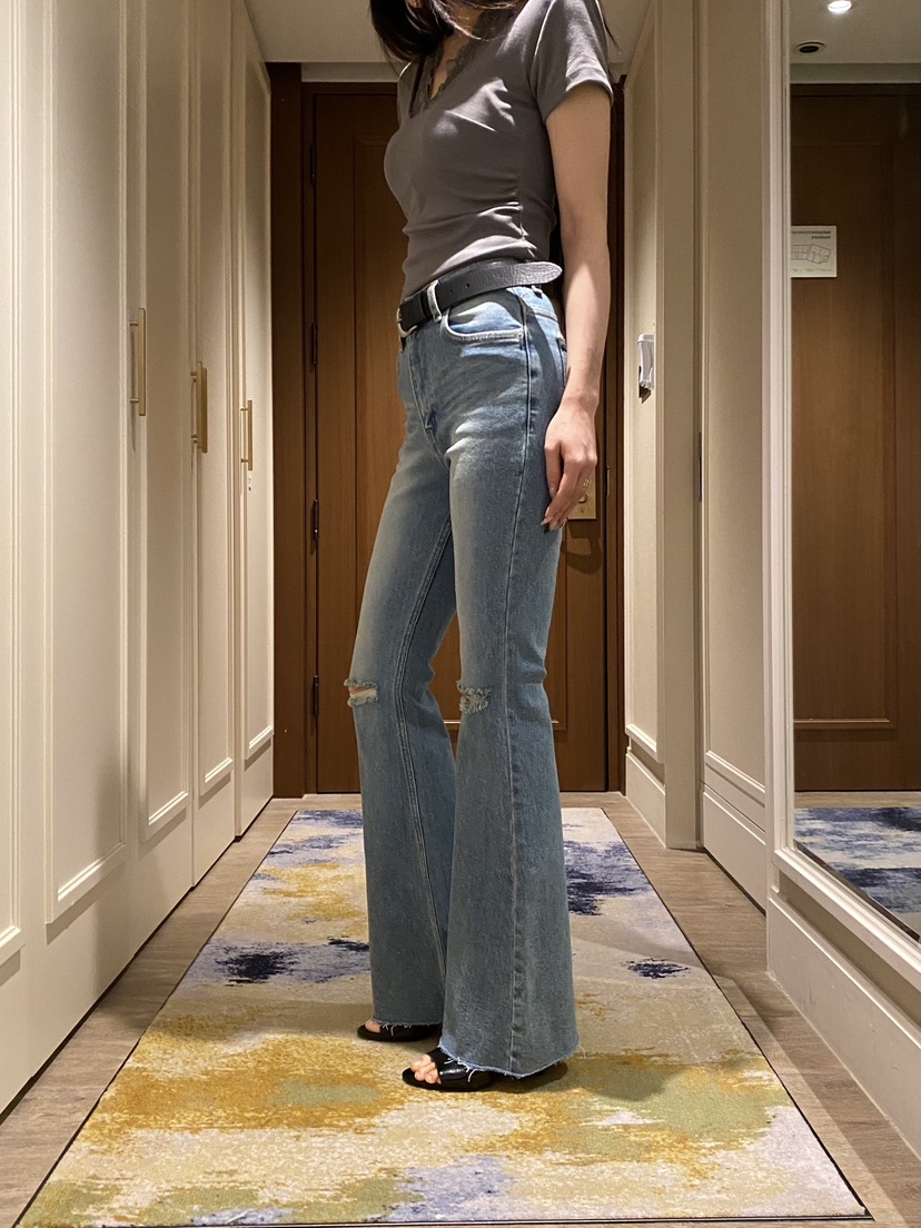 FOUREIGHT韓國東大門代購女士新款人氣職業熱賣休閑牛仔褲FOUR EIGHT牛仔褲