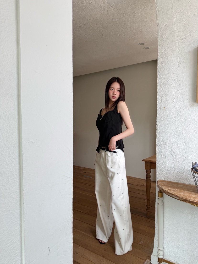 MARKE-P韓國東大門代購女裝新款推薦熱賣26春夏職業休閑褲MARKE-P休閑褲