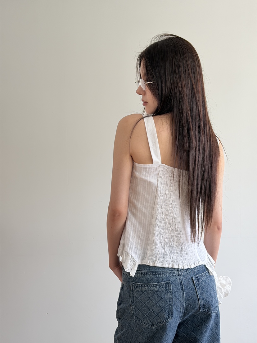 MARKE-P韓國直郵女裝新品職業推薦26春夏休閑吊帶背心蕾絲MARKE-P吊帶/背心