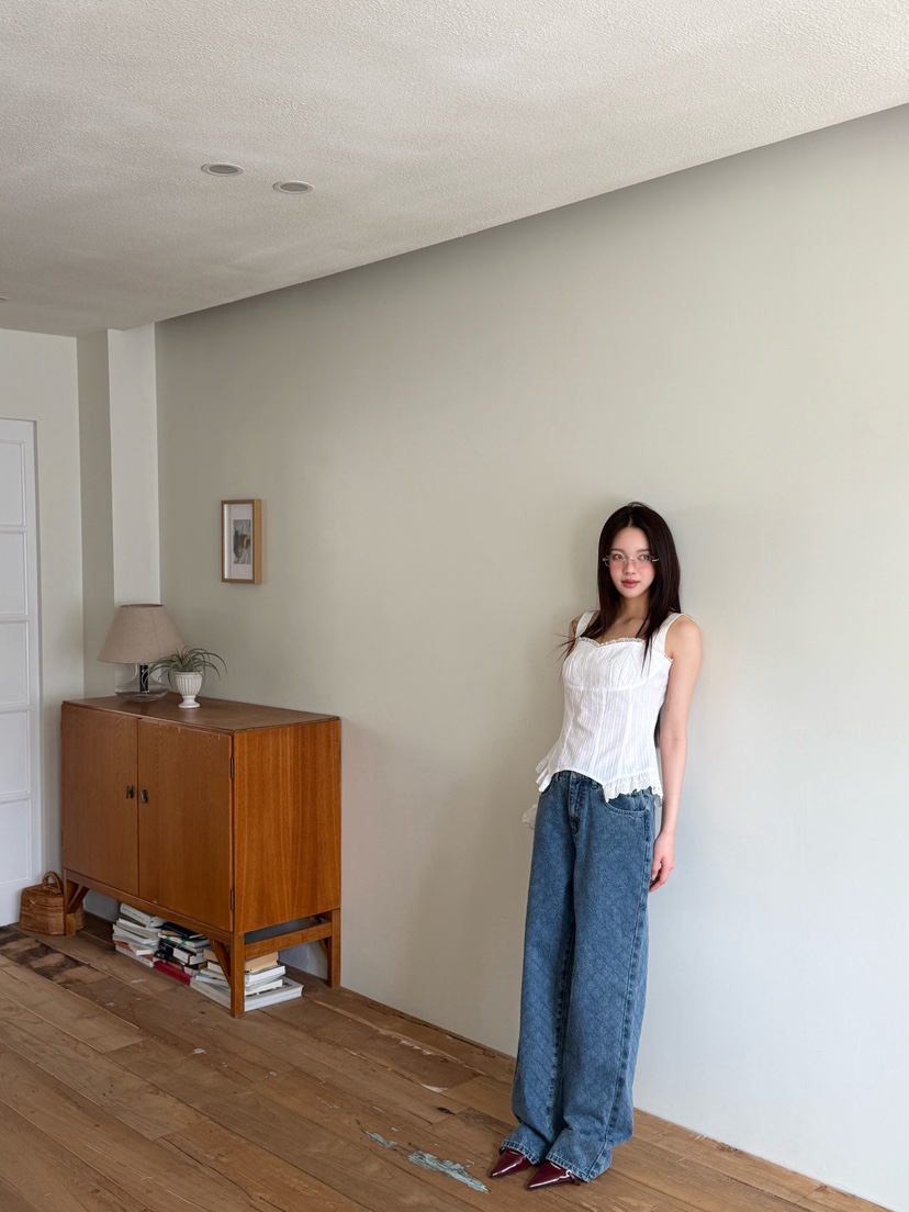 MARKE-P韓國直郵女裝新品職業推薦26春夏休閑吊帶背心蕾絲MARKE-P吊帶/背心