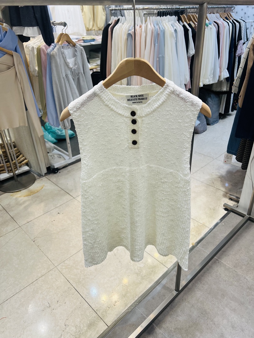 BLACK NOTE韓國東大門代購女裝新款休閑熱賣吊帶背心寬松BLACK NOTE吊帶/背心圖色3