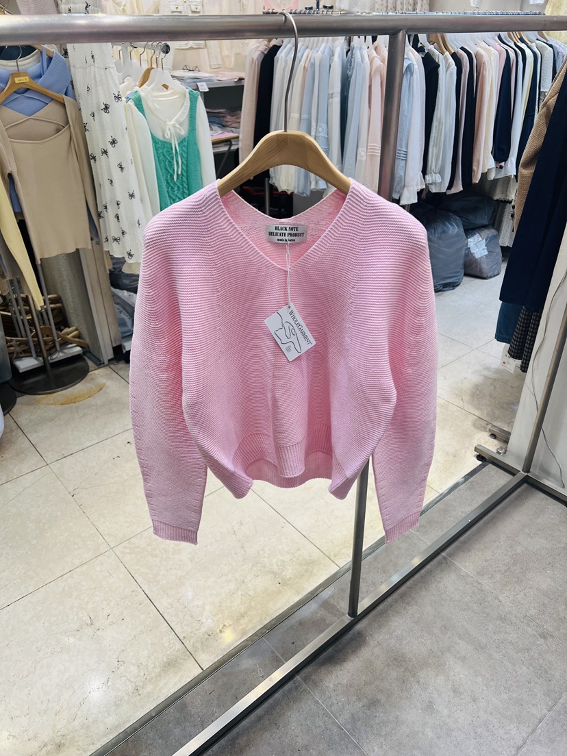BLACK NOTE韓國代購女士新款人氣推薦26春夏熱賣休閑針織衫BLACK NOTE針織衫圖色1