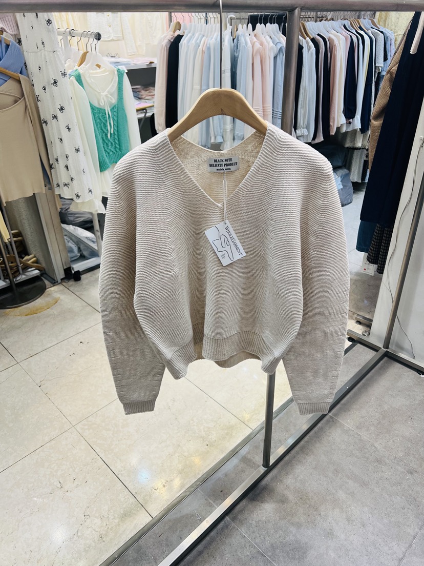 BLACK NOTE韓國代購女士新款人氣推薦26春夏熱賣休閑針織衫BLACK NOTE針織衫圖色2