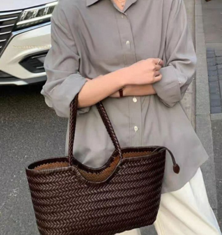 TROUVAILLE韓國代購女裝新品休閑推薦人氣單肩斜跨包牛皮TROUVAILLE單肩/斜跨包