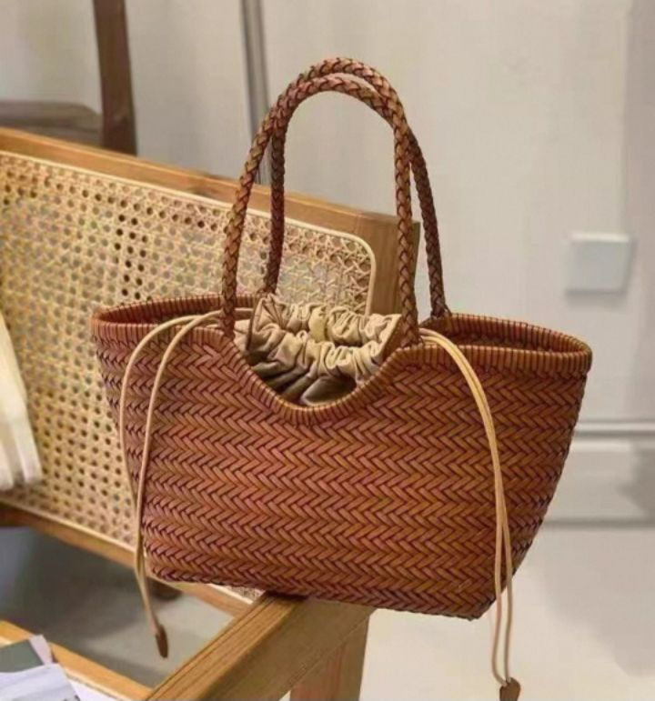 TROUVAILLE韓國代購女裝新品休閑推薦人氣單肩斜跨包牛皮TROUVAILLE單肩/斜跨包圖色3