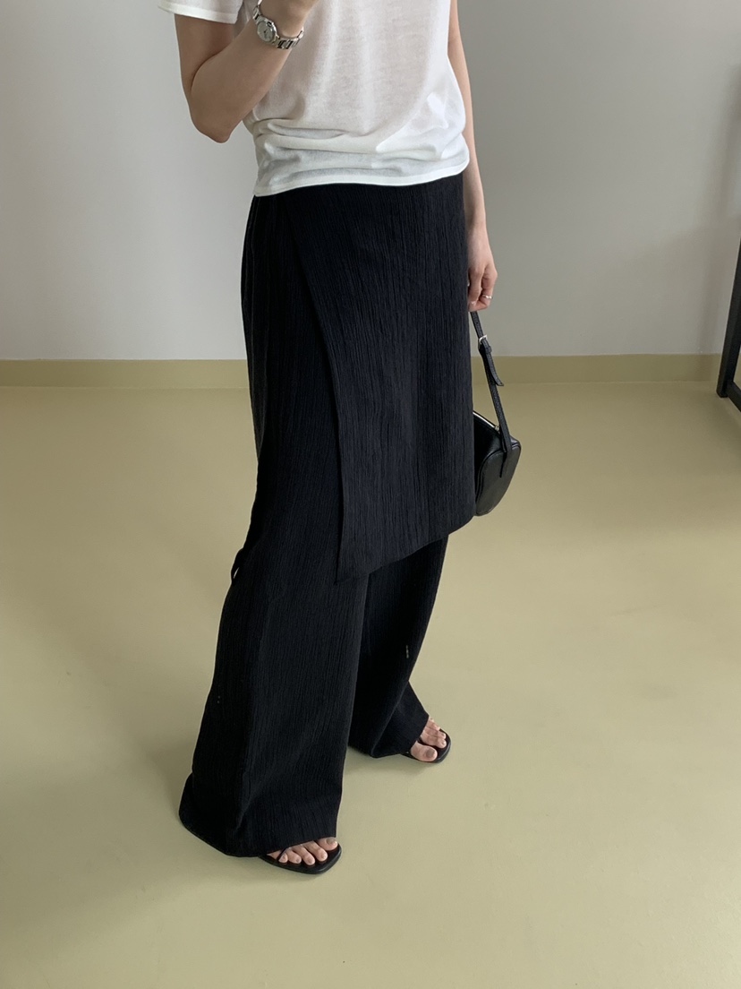 NOTICE韓國直郵女裝新款時尚熱賣26春夏職業裙褲百褶褶裙NOTICE裙褲