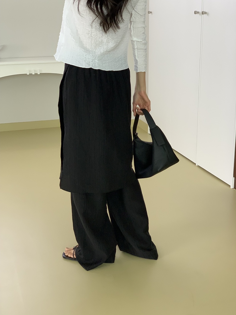 NOTICE韓國直郵女裝新款時尚熱賣26春夏職業裙褲百褶褶裙NOTICE裙褲