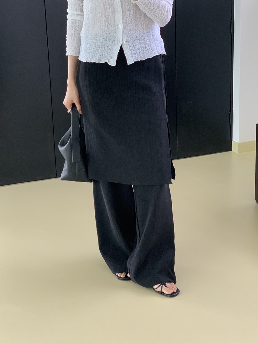 NOTICE韓國直郵女裝新款時尚熱賣26春夏職業裙褲百褶褶裙NOTICE裙褲