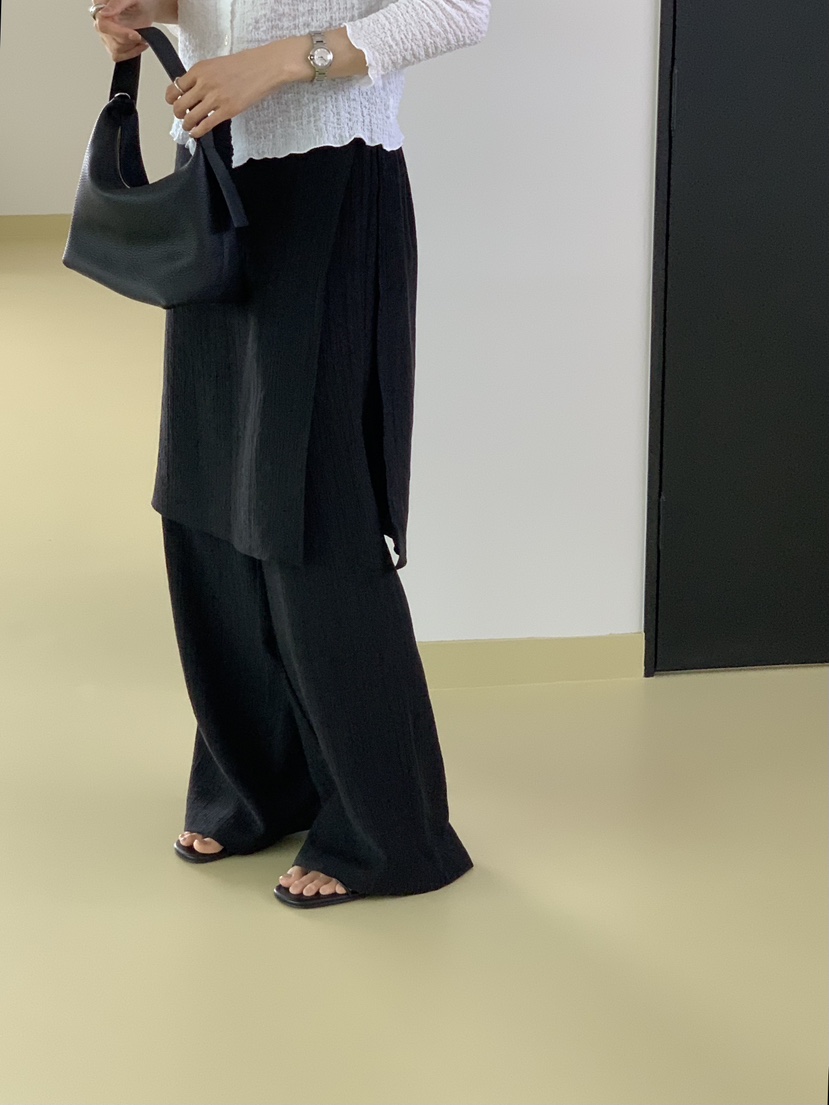 NOTICE韓國直郵女裝新款時尚熱賣26春夏職業裙褲百褶褶裙NOTICE裙褲