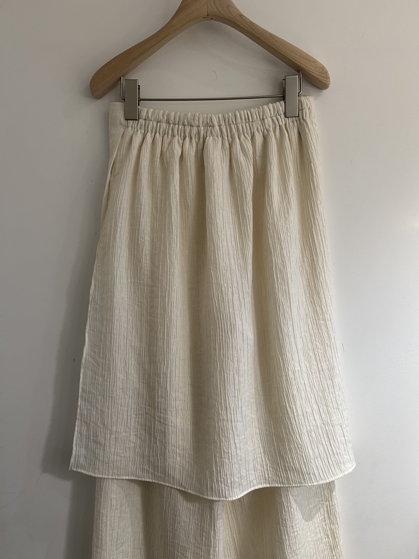 NOTICE韓國直郵女裝新款時尚熱賣26春夏職業裙褲百褶褶裙NOTICE裙褲