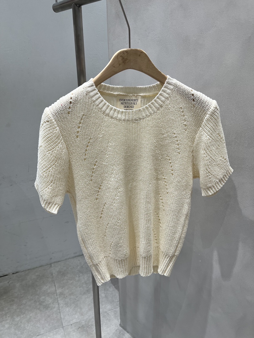 EVERCOMMERCE METICULOUSLY DESIGNED韓國代購女士新品時尚針織衫EVERCOMMERCE METICULOUSLY DESIGNED針織衫圖色1