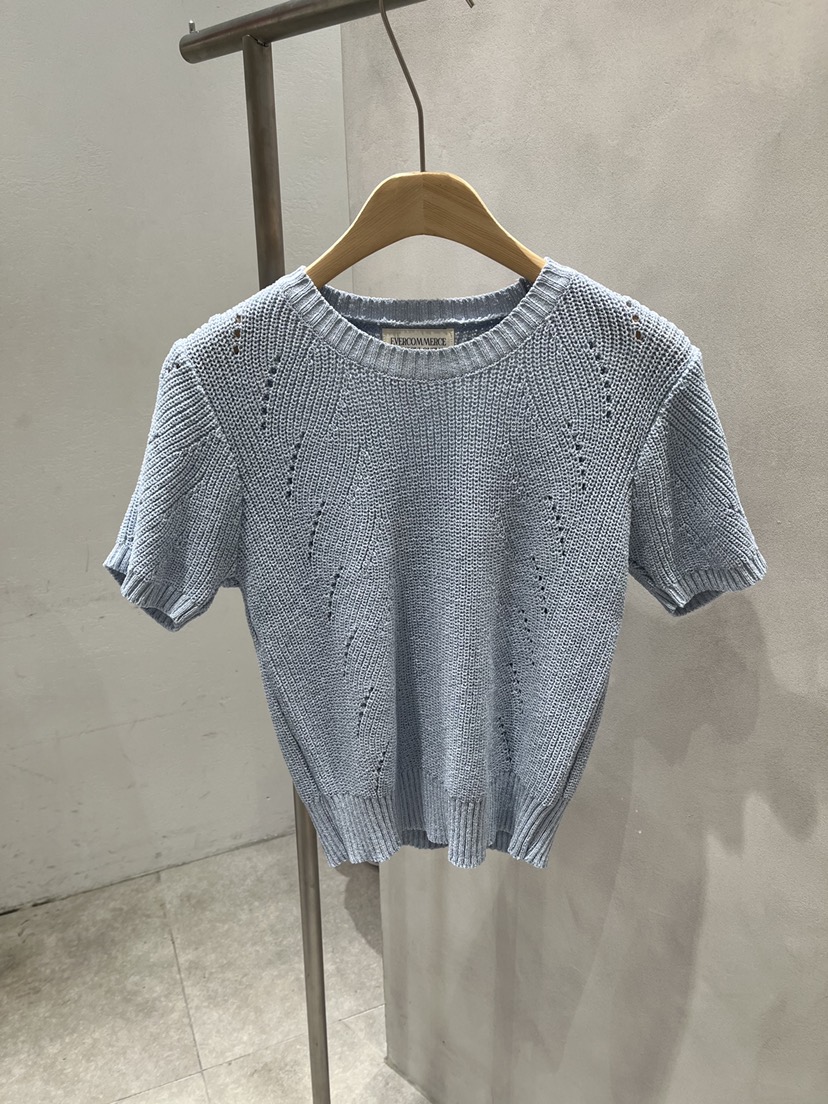 EVERCOMMERCE METICULOUSLY DESIGNED韓國代購女士新品時尚針織衫EVERCOMMERCE METICULOUSLY DESIGNED針織衫圖色2