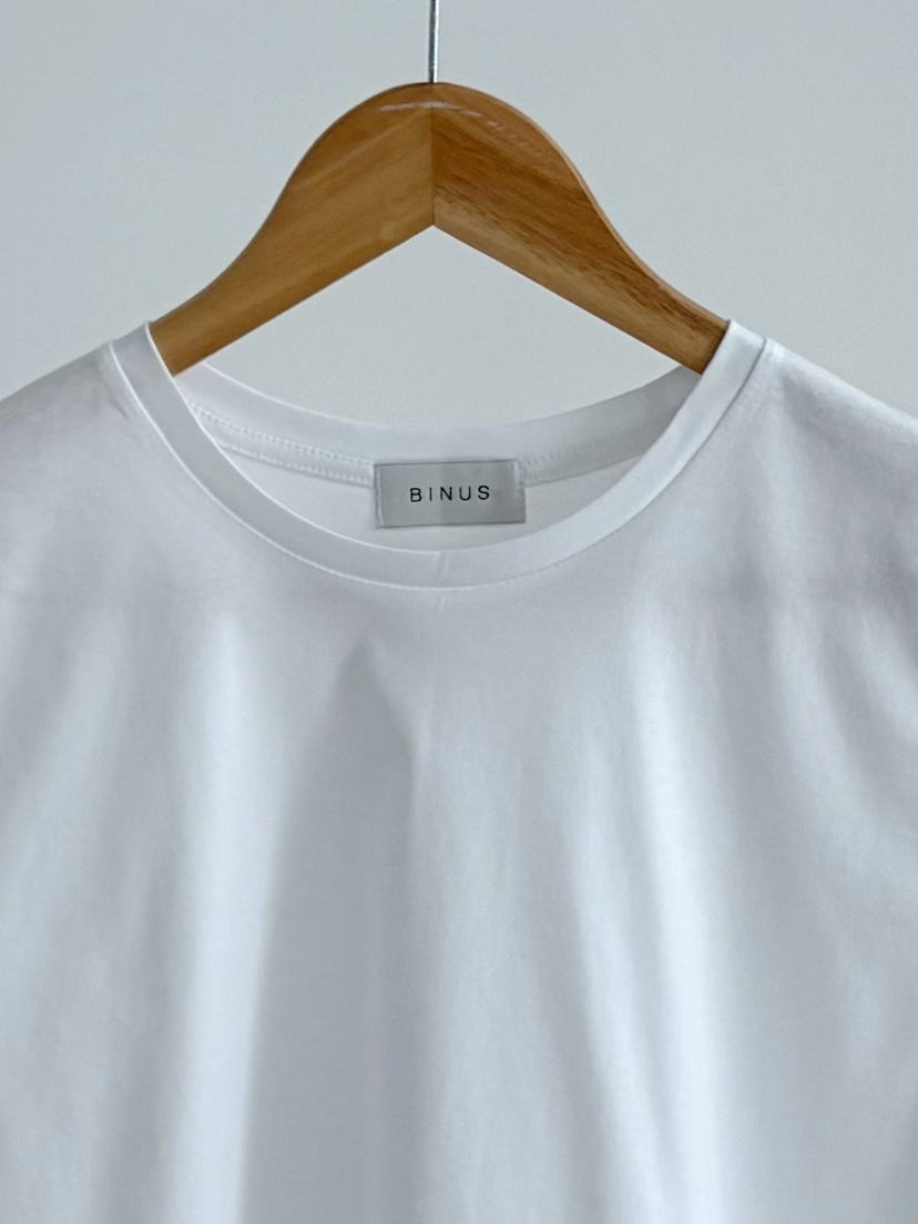 BINUS韓國直郵實拍女裝新品26春夏人氣推薦職業休閑時尚T恤BINUST恤