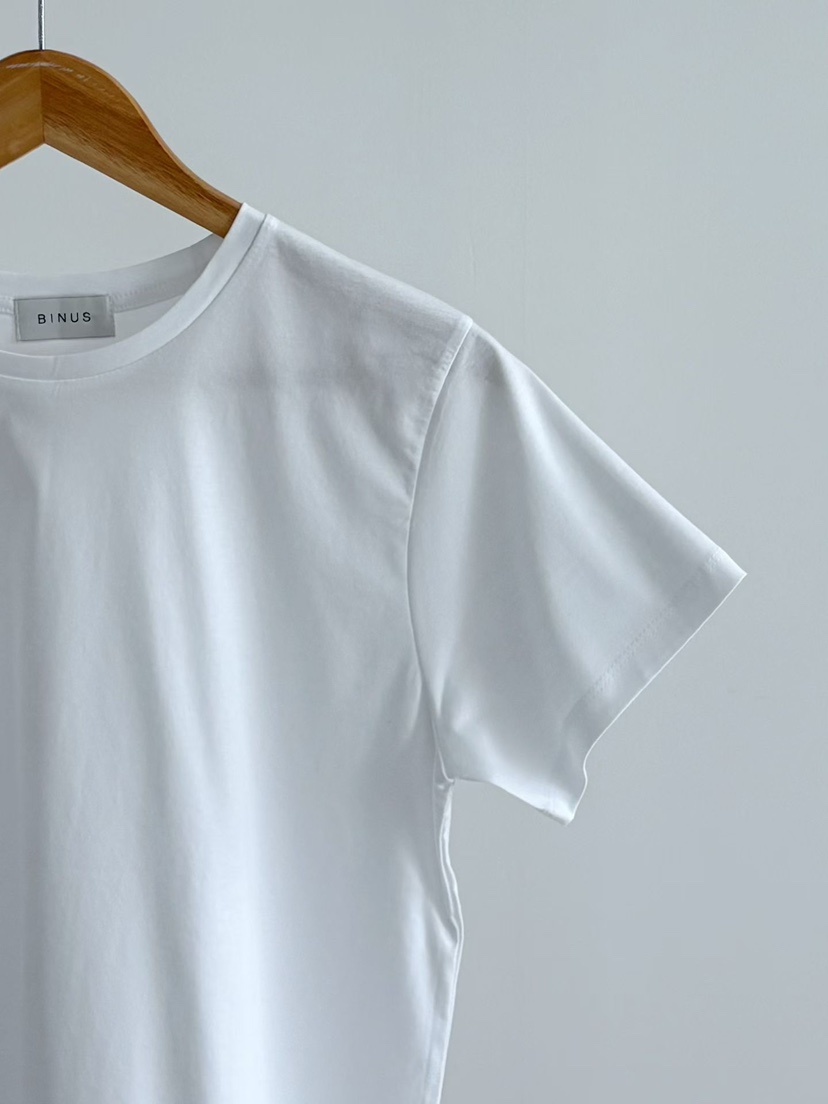 BINUS韓國直郵實拍女裝新品26春夏人氣推薦職業休閑時尚T恤BINUST恤
