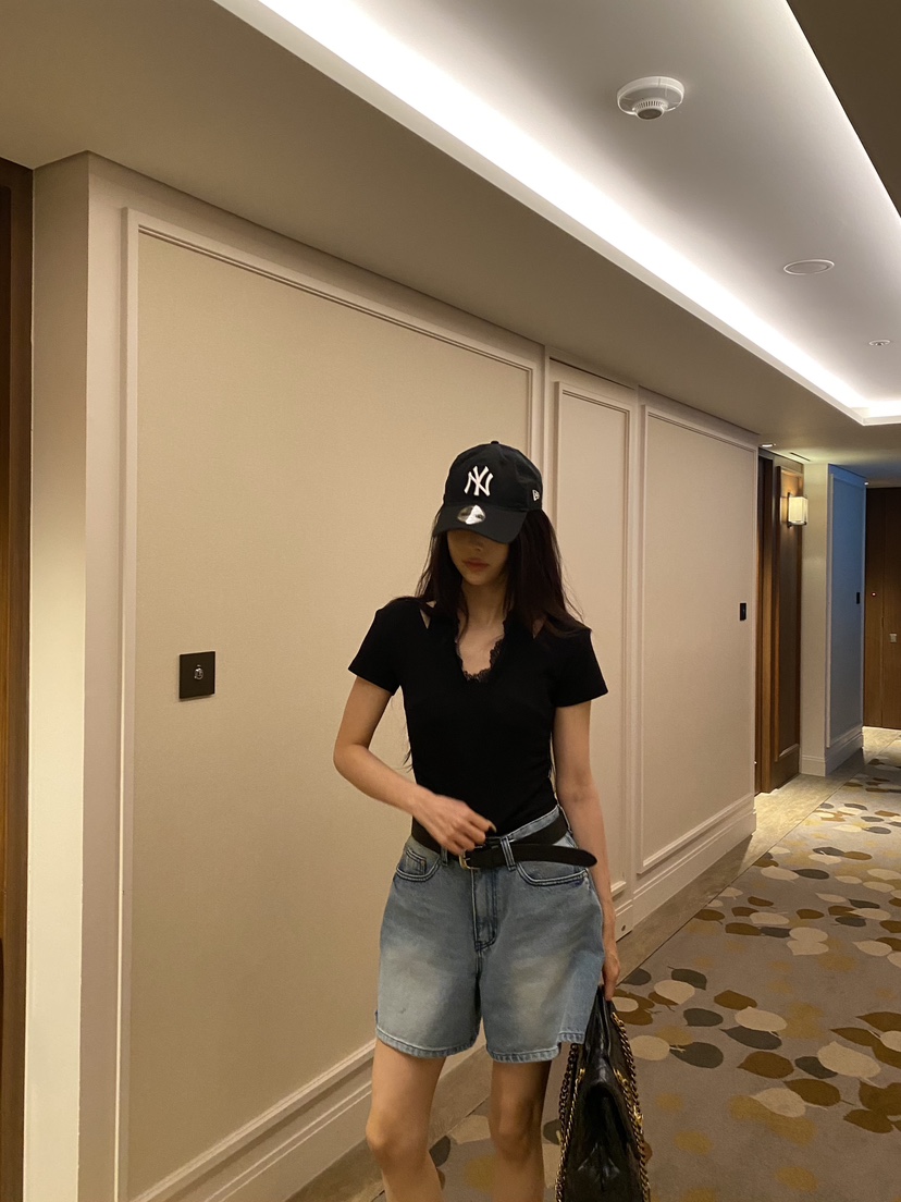 FOUREIGHT韓國代購女裝新款推薦休閑熱賣職業時尚T恤假兩件FOUR EIGHTT恤