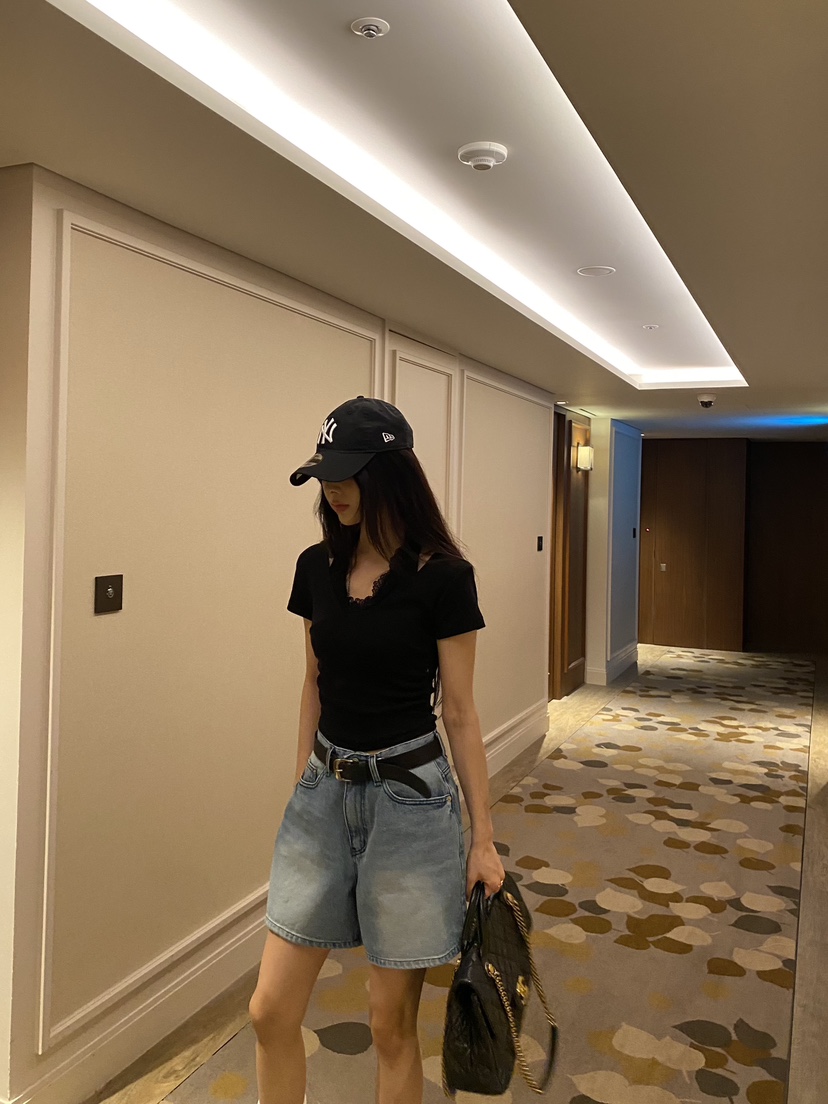 FOUREIGHT韓國代購女裝新款推薦休閑熱賣職業時尚T恤假兩件FOUR EIGHTT恤