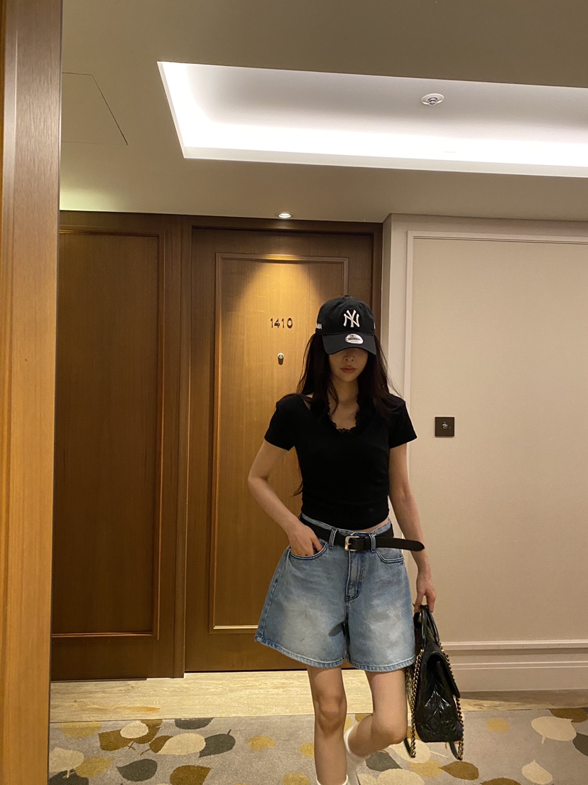 FOUREIGHT韓國代購女裝新款推薦休閑熱賣職業時尚T恤假兩件FOUR EIGHTT恤