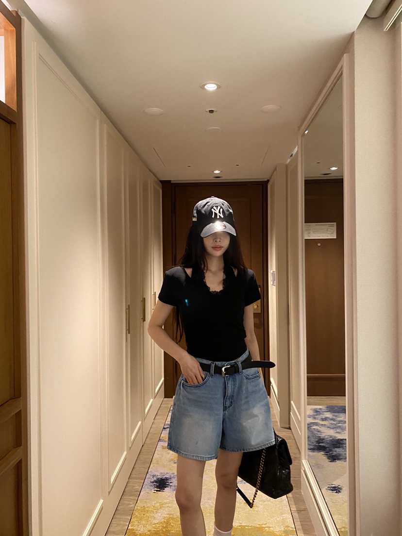 FOUREIGHT韓國代購女裝新款推薦休閑熱賣職業時尚T恤假兩件FOUR EIGHTT恤