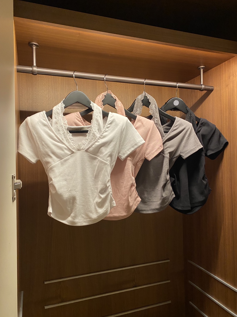 FOUREIGHT韓國代購女裝新款推薦休閑熱賣職業時尚T恤假兩件FOUR EIGHTT恤