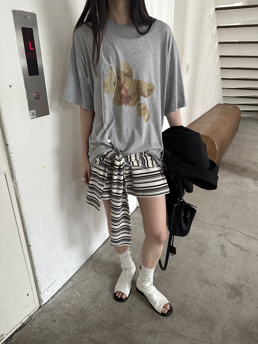 BOWIE韓國東大門代購女士新品熱賣時尚休閑職業推薦26春夏T恤BOWIET恤