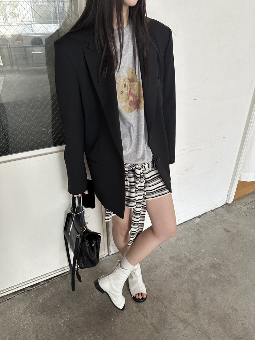 BOWIE韓國東大門代購女士新品熱賣時尚休閑職業推薦26春夏T恤BOWIET恤