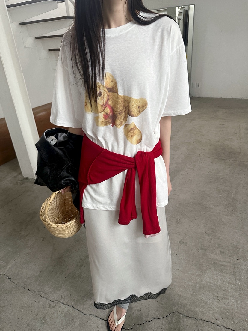 BOWIE韓國東大門代購女士新品熱賣時尚休閑職業推薦26春夏T恤BOWIET恤