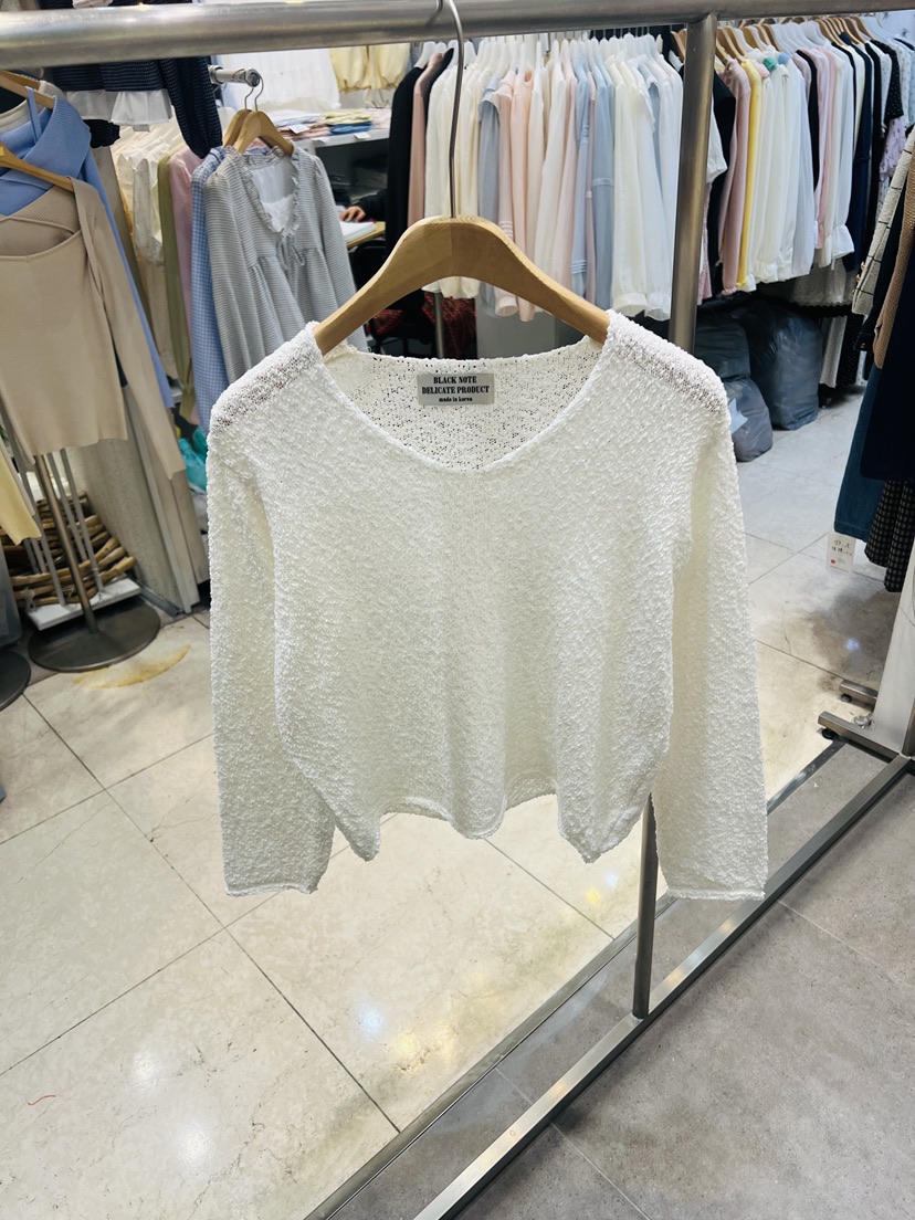 BLACK NOTE韓國代購女裝新款推薦休閑熱賣26春夏職業針織衫BLACK NOTE針織衫圖色4
