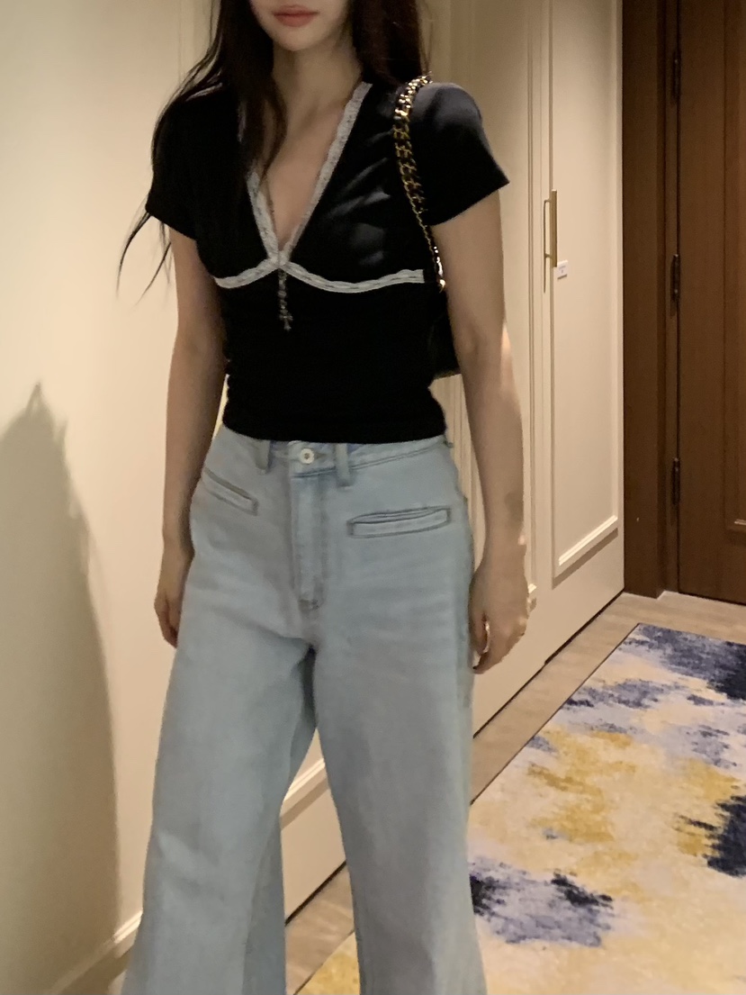 FOUREIGHT韓國東大門直郵女裝新款推薦時尚休閑人氣26春夏T恤FOUR EIGHTT恤