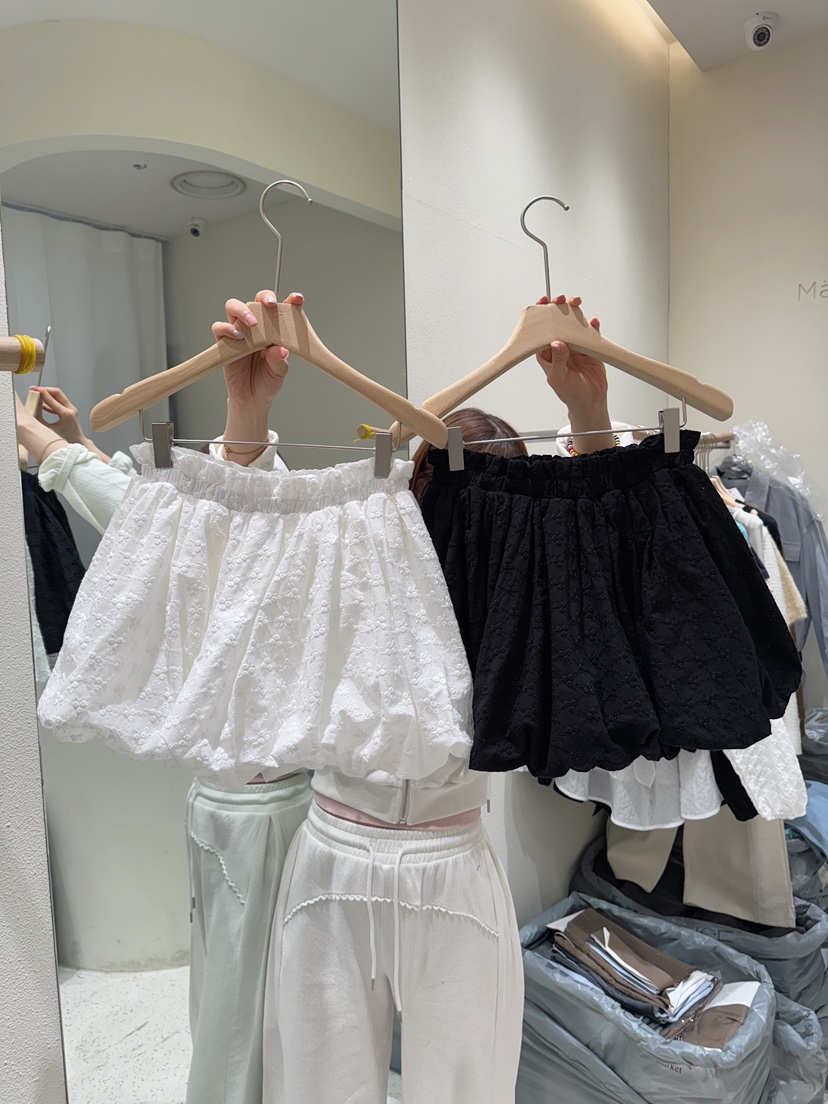 MARKE-P韓國直郵實拍女士新品休閑26春夏職業人氣裙褲刺繡MARKE-P裙褲