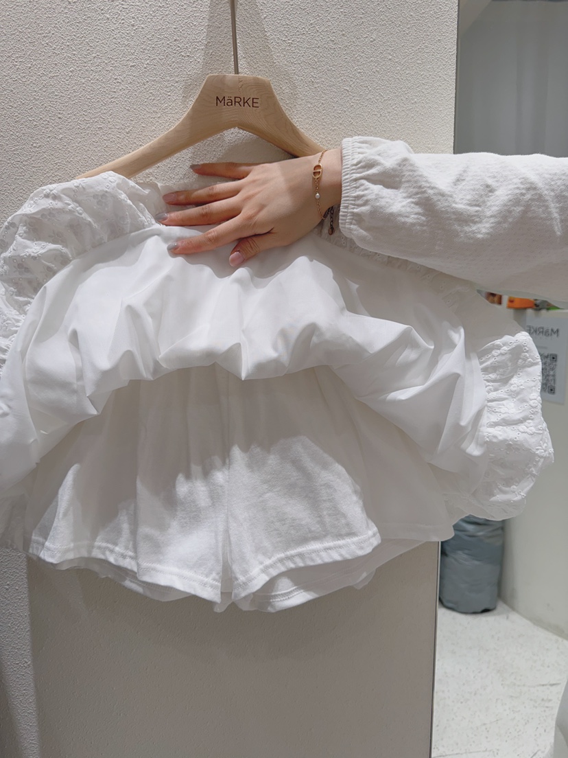 MARKE-P韓國直郵實拍女士新品休閑26春夏職業人氣裙褲刺繡MARKE-P裙褲