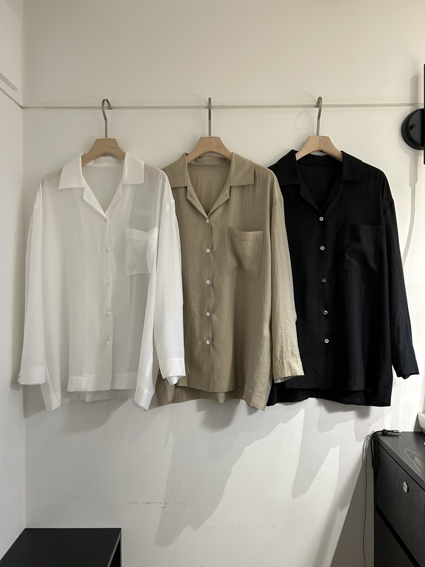 NOTICE韓國直郵實拍女士新款推薦26春夏襯衫蕾絲衫含腰繩NOTICE襯衫/蕾絲衫