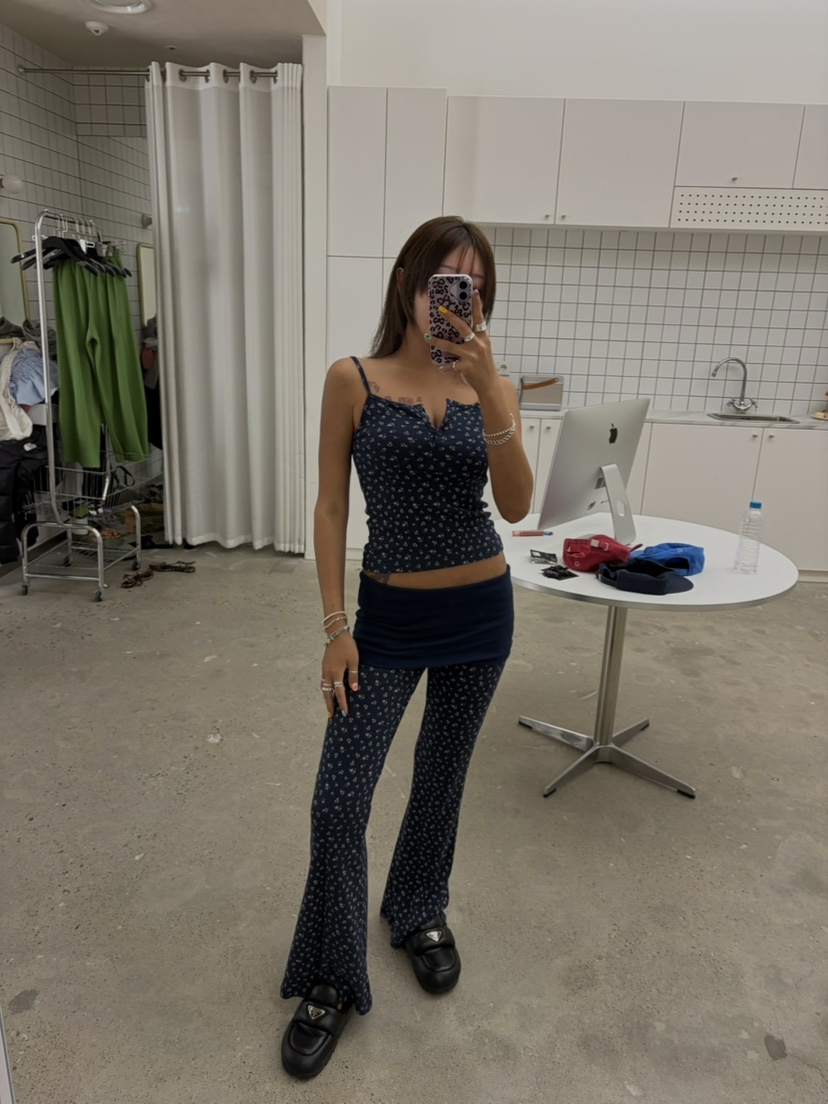 CUCUMBER韓國代購女士新品時尚26春夏人氣職業推薦休閑褲CUCUMBER休閑褲圖色1