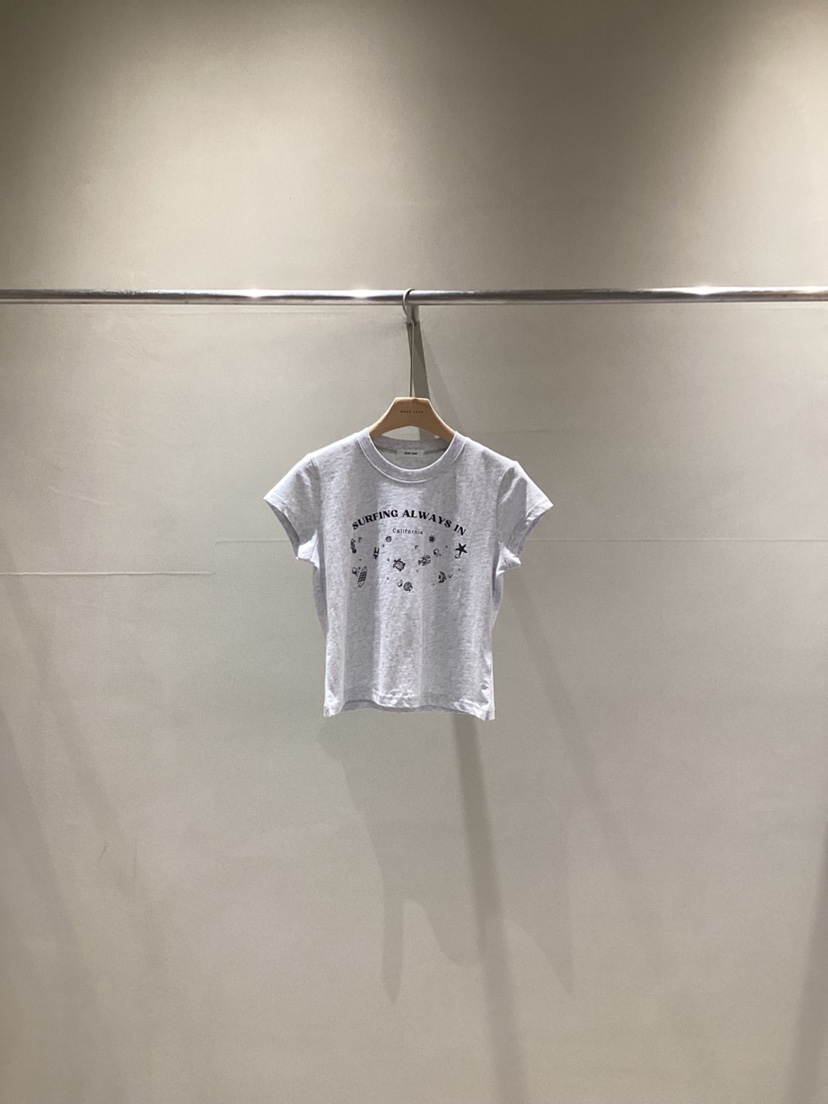 NEAR LEAP-P韓國直郵實拍女士新款人氣休閑推薦26春夏T恤NEAR LEAP/The N:LT恤圖色2