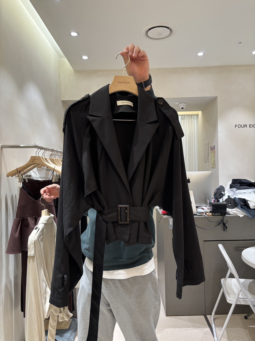 FOUREIGHT韓國東大門代購女士新款休閑推薦時尚職業人氣夾克FOUR EIGHT夾克圖色2