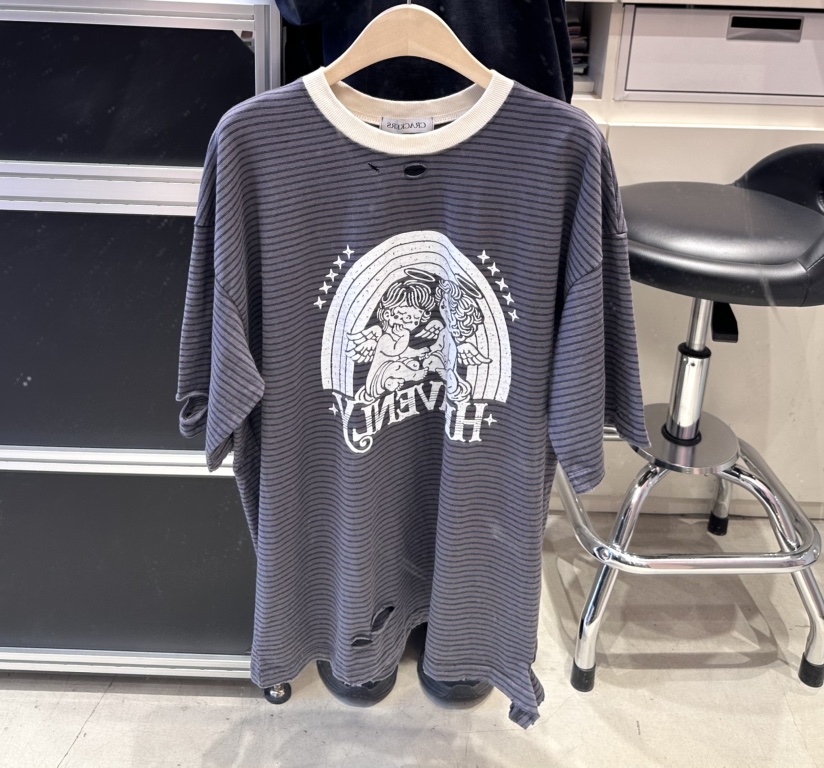 CRACKERS韓國代購女士新款休閑26春夏推薦時尚熱賣職業T恤CRACKERST恤圖色3